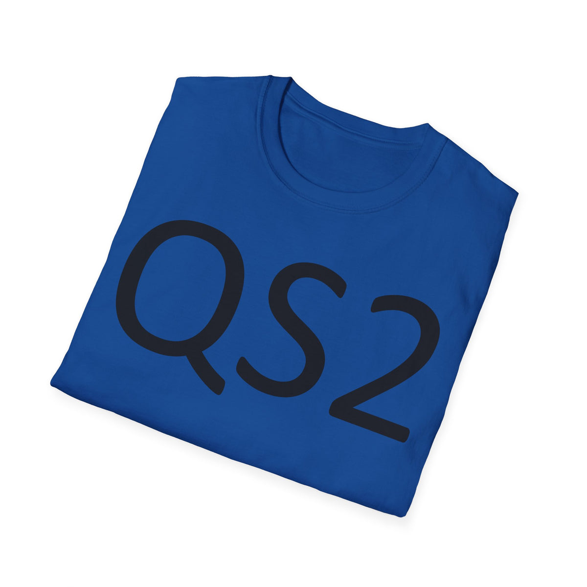 QS2 Graphic T-Shirt — Minimalist Tech Logo Tee
