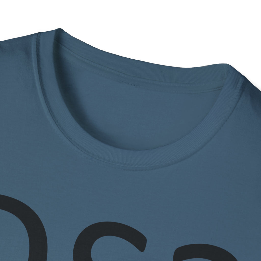 QS2 Graphic T-Shirt — Minimalist Tech Logo Tee