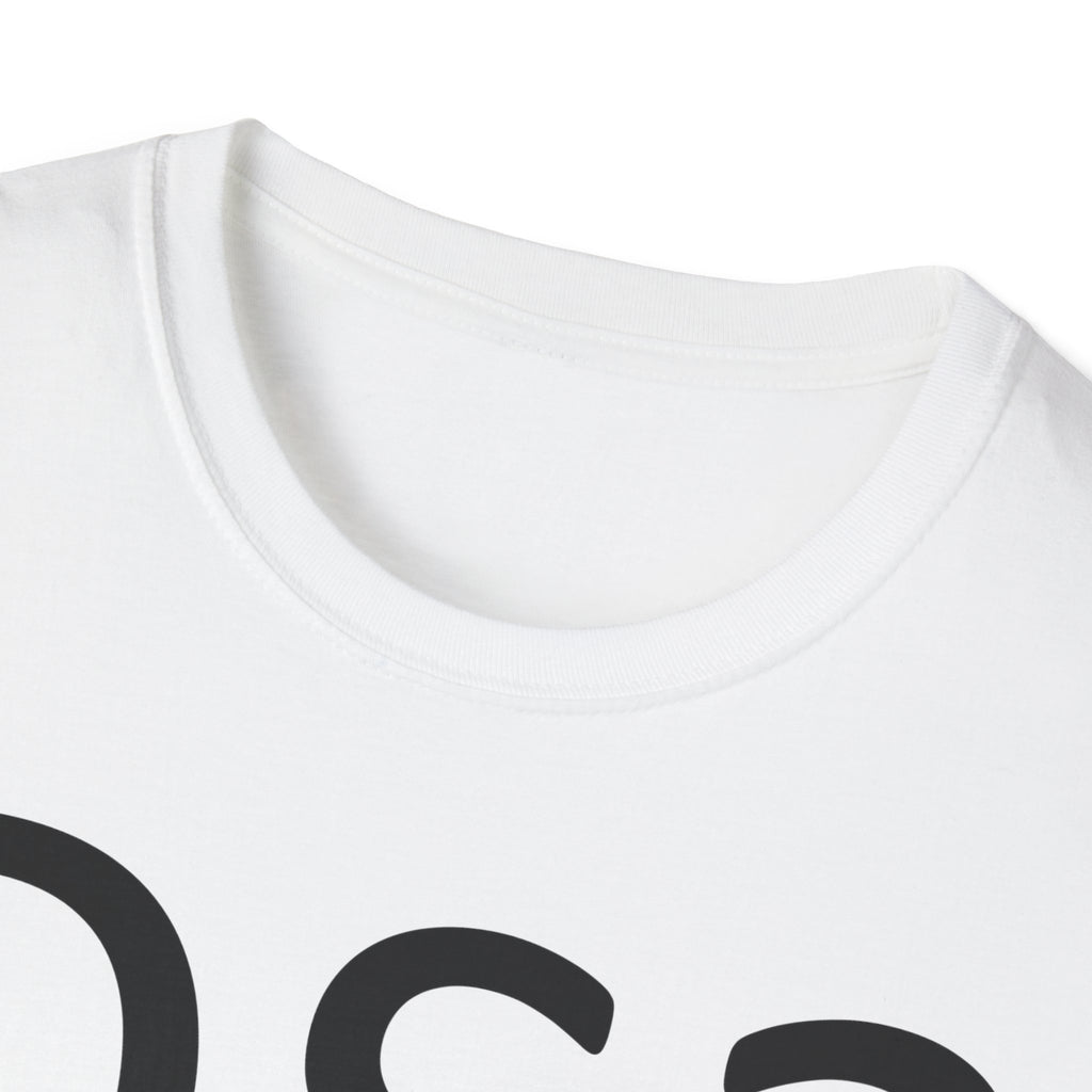 QS2 Graphic T-Shirt — Minimalist Tech Logo Tee