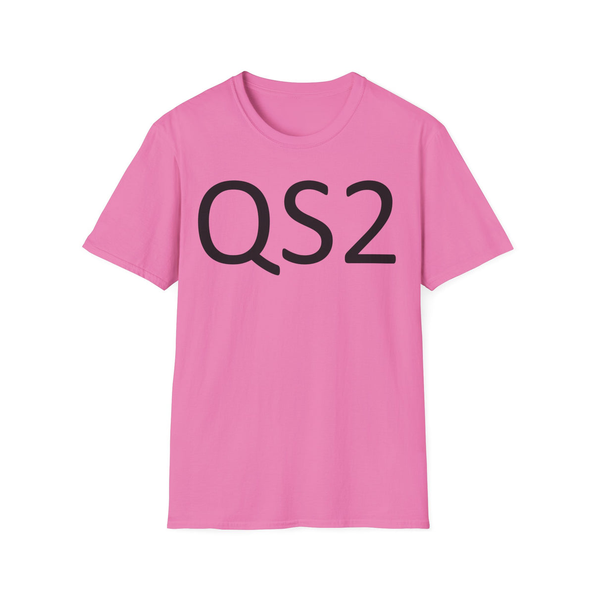 QS2 Graphic T-Shirt — Minimalist Tech Logo Tee