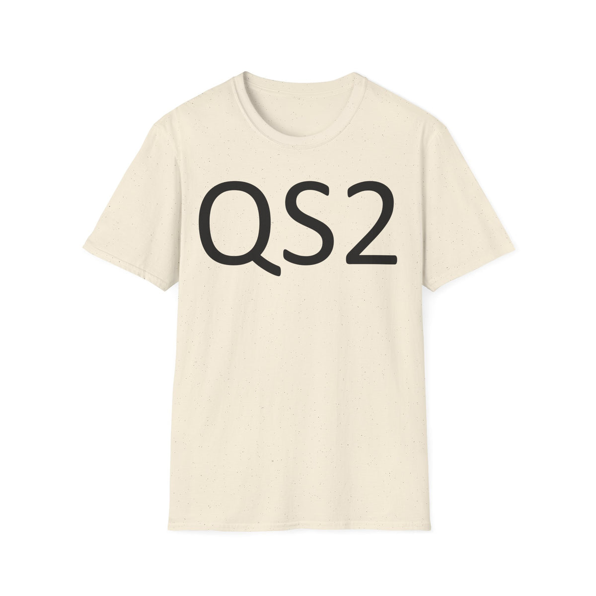QS2 Graphic T-Shirt — Minimalist Tech Logo Tee