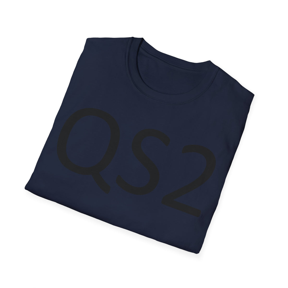 QS2 Graphic T-Shirt — Minimalist Tech Logo Tee