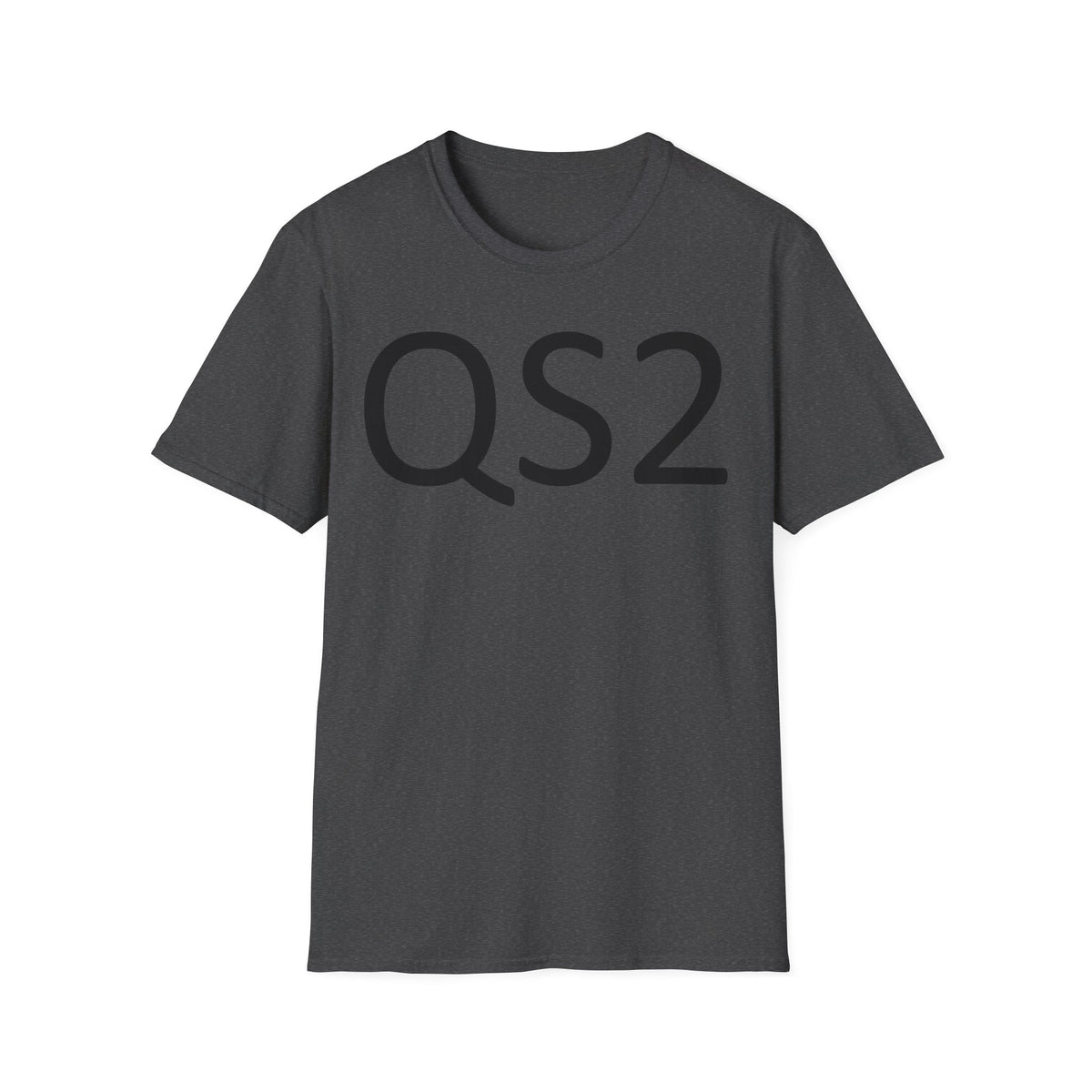 QS2 Graphic T-Shirt — Minimalist Tech Logo Tee