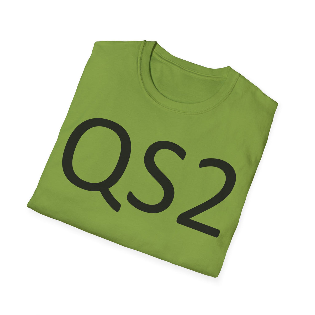 QS2 Graphic T-Shirt — Minimalist Tech Logo Tee