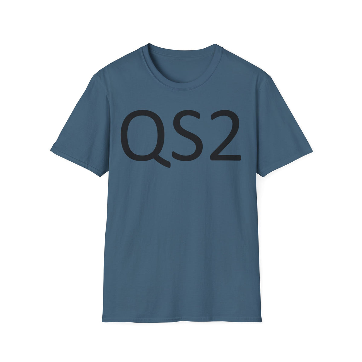 QS2 Graphic T-Shirt — Minimalist Tech Logo Tee