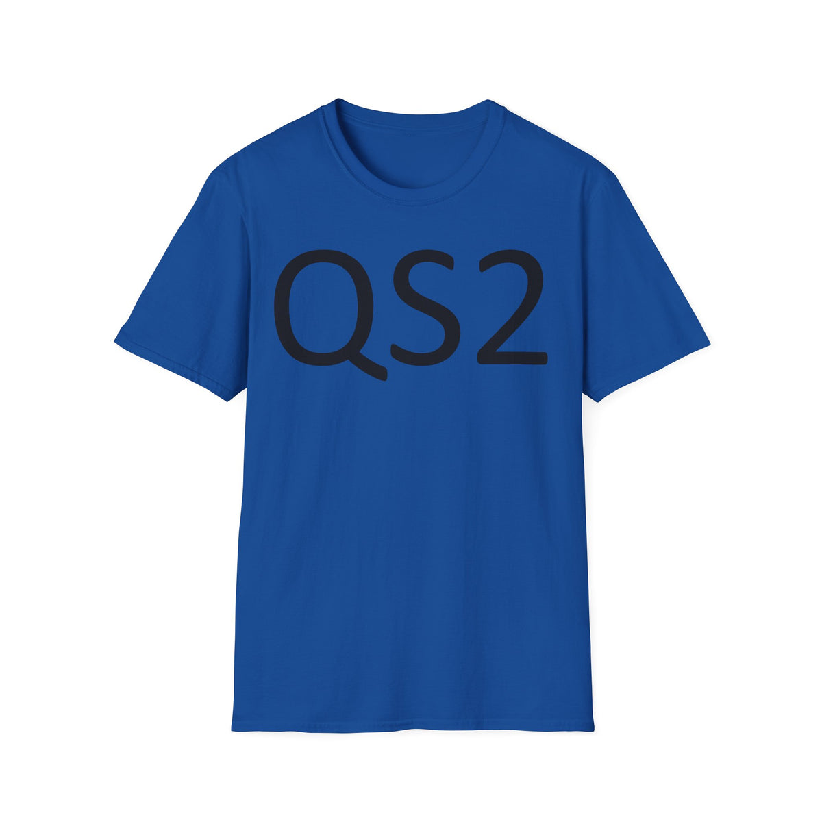 QS2 Graphic T-Shirt — Minimalist Tech Logo Tee