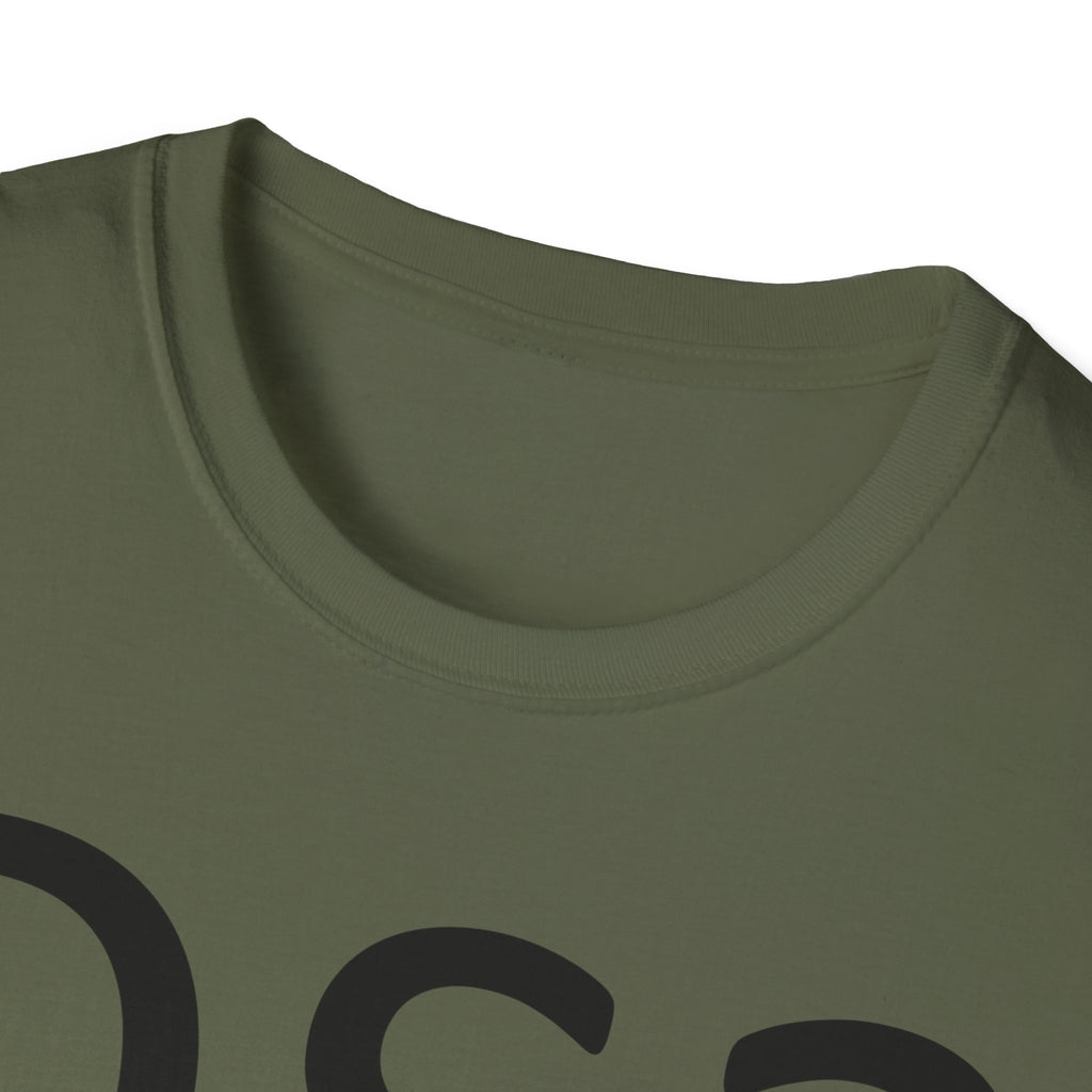 QS2 Graphic T-Shirt — Minimalist Tech Logo Tee