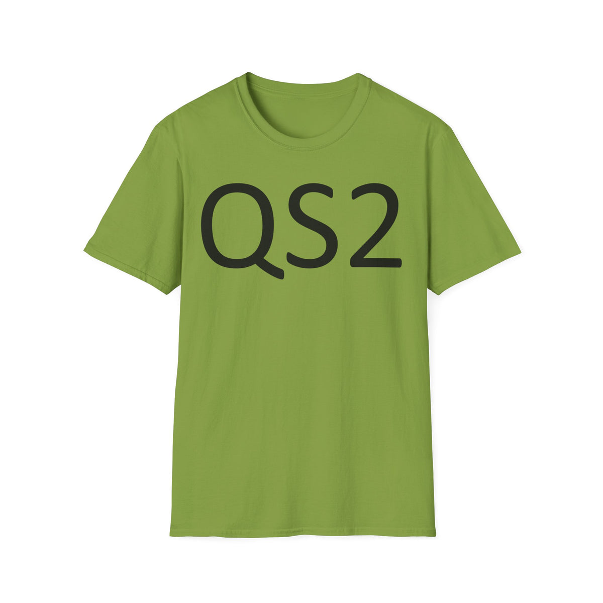 QS2 Graphic T-Shirt — Minimalist Tech Logo Tee