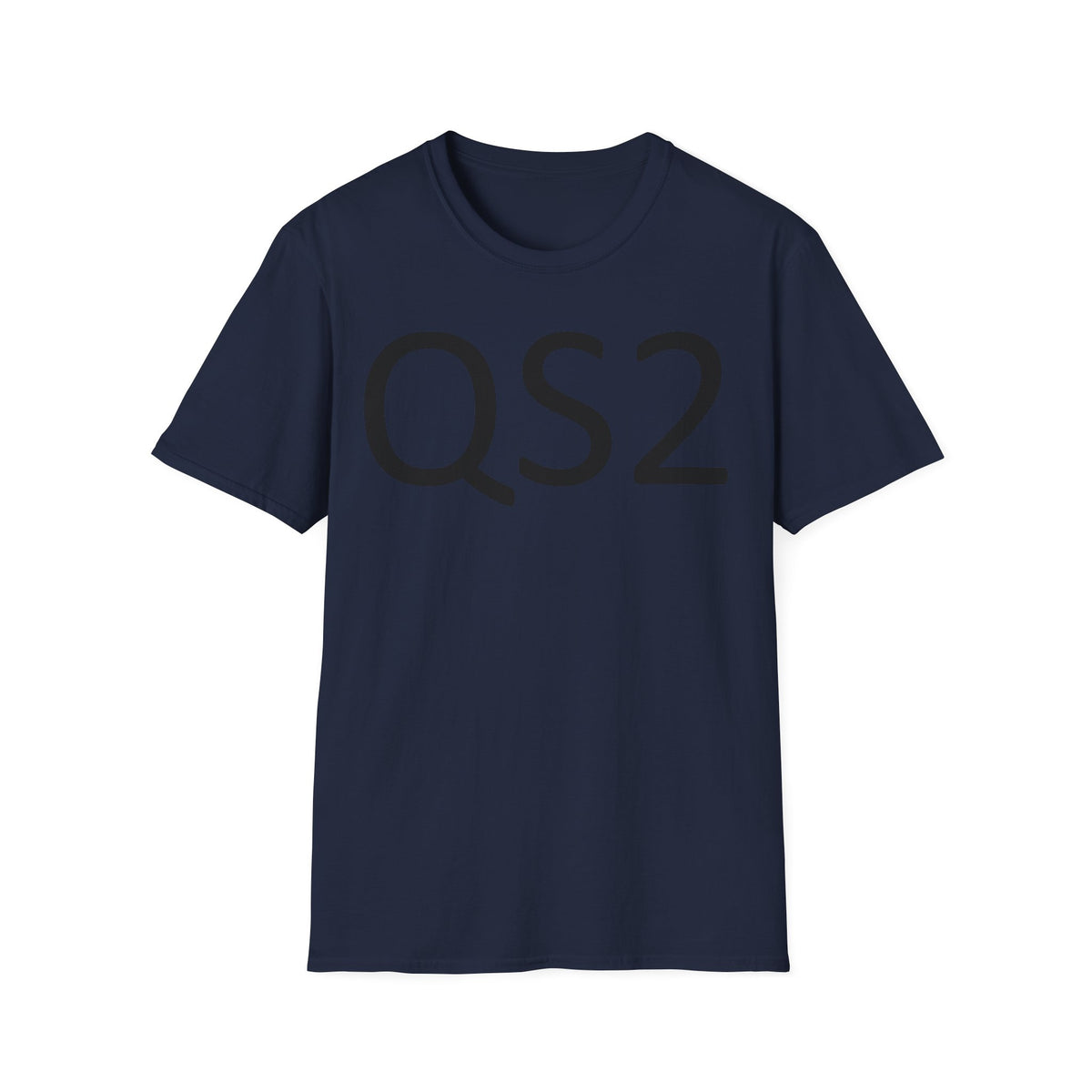QS2 Graphic T-Shirt — Minimalist Tech Logo Tee