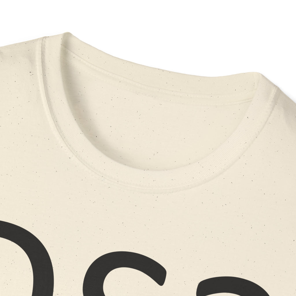 QS2 Graphic T-Shirt — Minimalist Tech Logo Tee