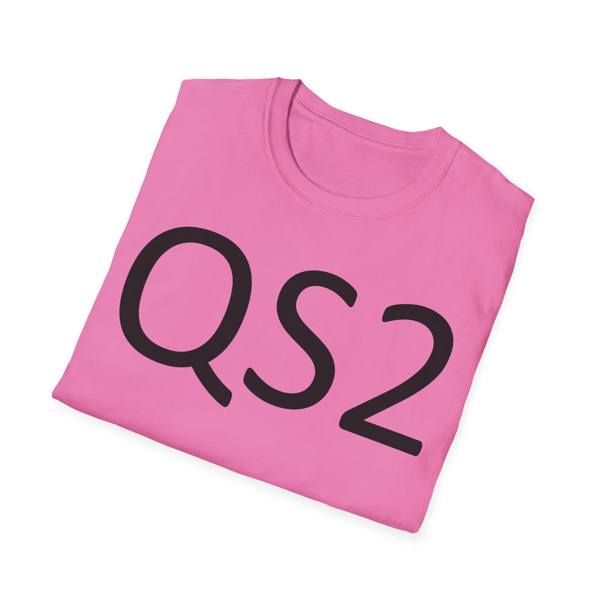 QS2 Graphic T-Shirt — Minimalist Tech Logo Tee